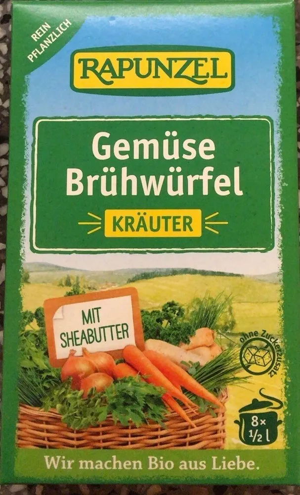 Gemüse Brühwürfel Kräuter