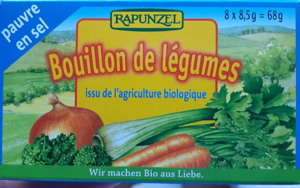 Bouillon cube de légumes