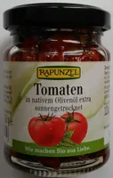 Tomaten in nativem Olivenöl extra, sonnengetrocknet