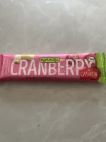 Cranberry-Cashew Fruchtschnitte