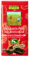 Dunkle Vollmilchschokolade mit Amaranth