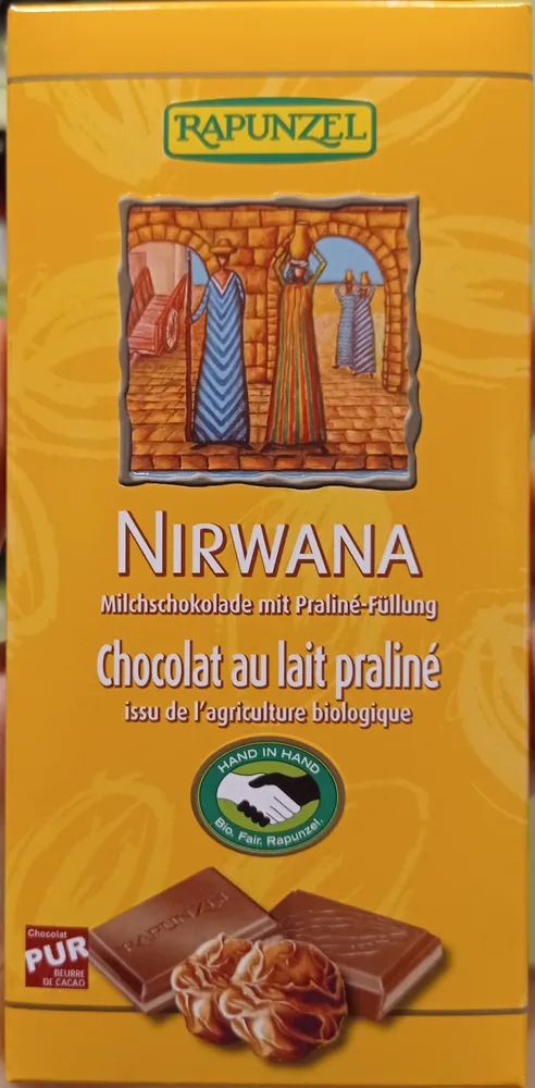 Nirwana - Chocolat au lait praliné