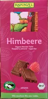 Himbeere, vegane Schokolade