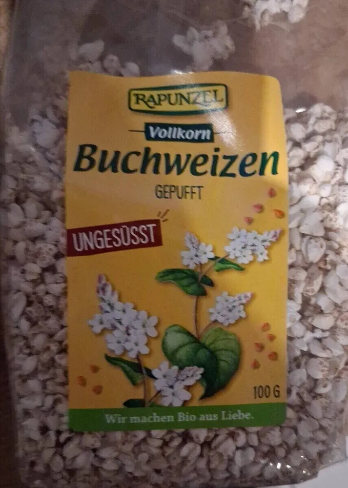 Vollkorn Buchweizen gepufft