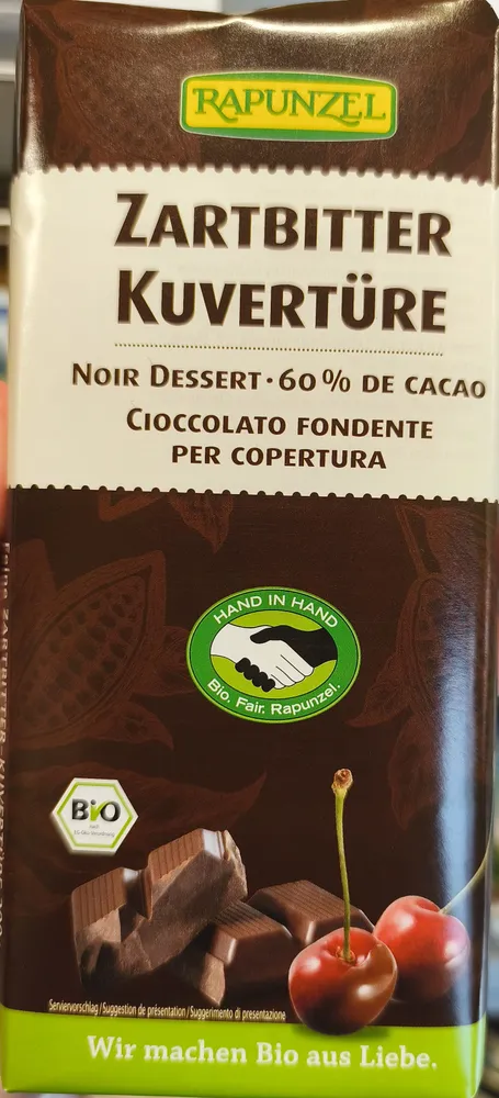 Zartbitter Kuvertüre