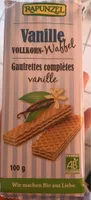 Gaufrettes completes vanille