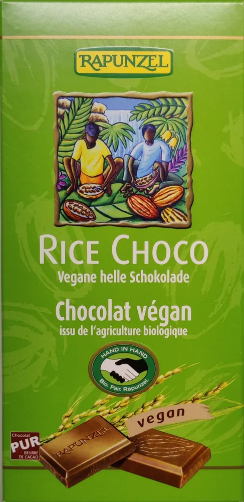 Rice Choco vegane helle Schokolade