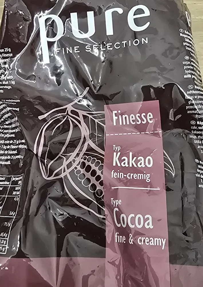 Pure fine sélection kakao