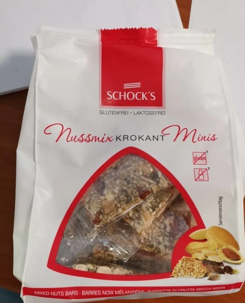 Nussmix krokant minis