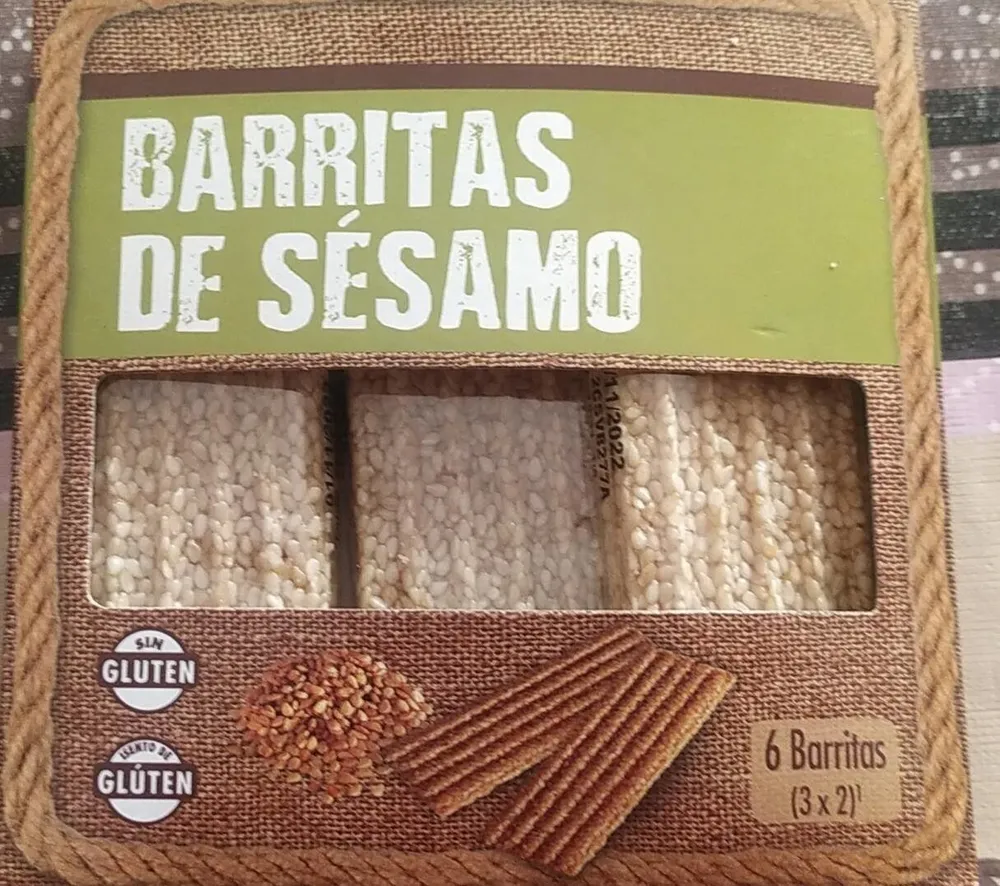 Barritas de sesamo