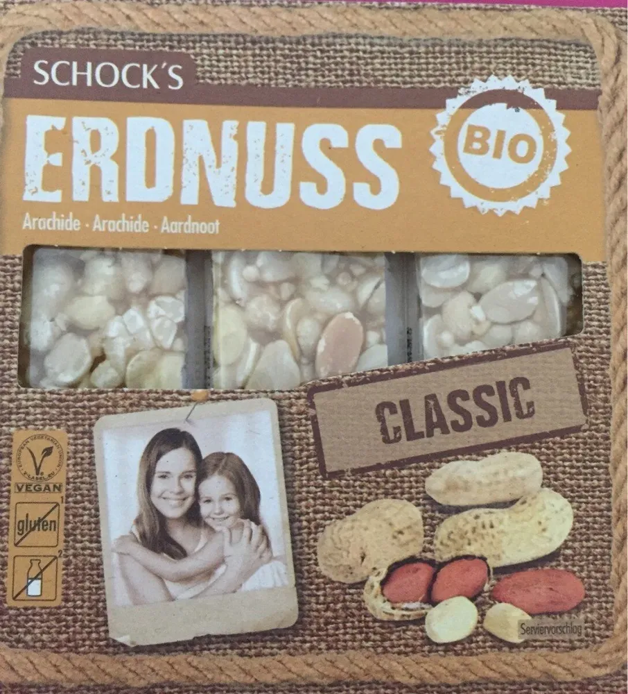 Schocks Erdnuss Krokant Riegel, Erdnuss Krokant