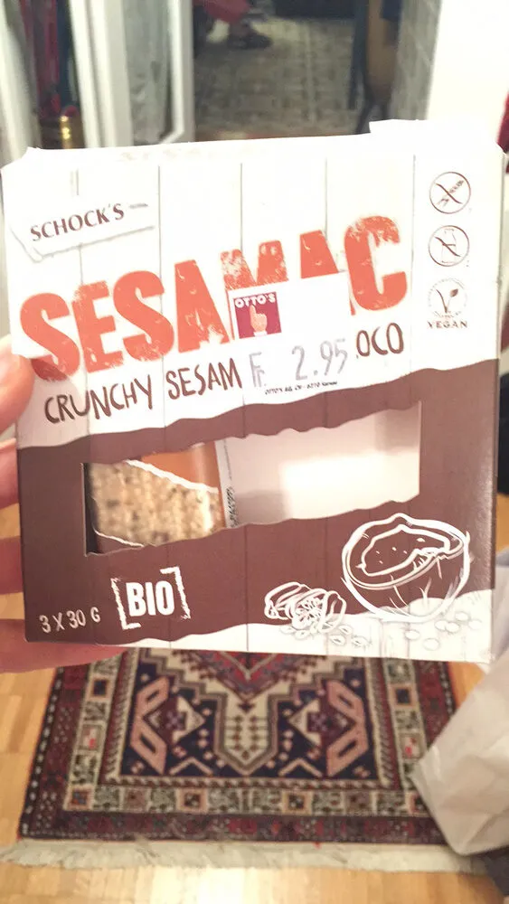 Sesamac crunchy Sesamsamen coco