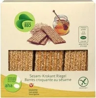 Barre croquante au sésame