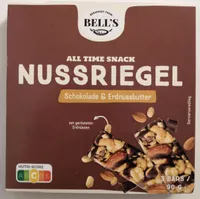 Nussriegel Schokolade & Erdnussbutter