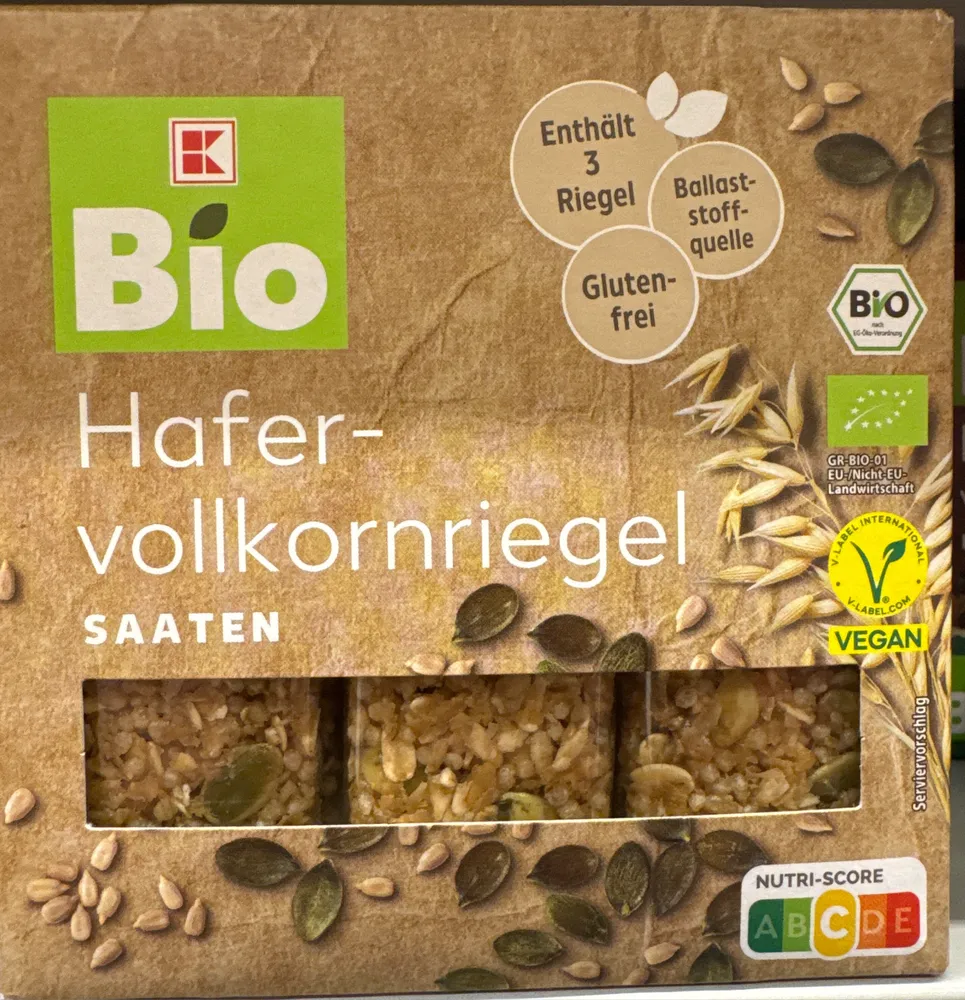 Hafervollkornriegel