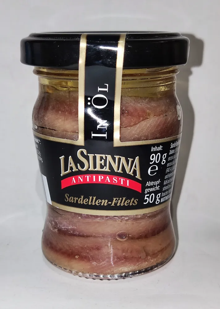 Sardellen-Filets in Öl