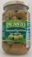 Manzanilla Oliven, Grün Ohne Stein