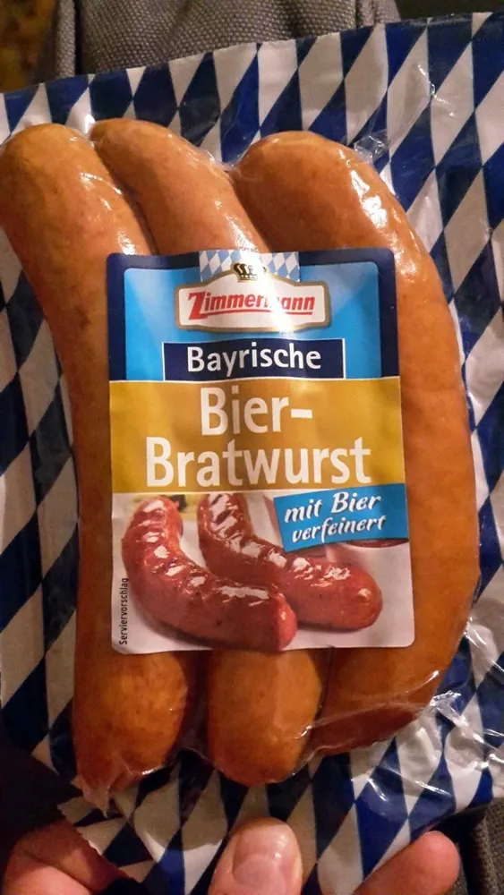 Bayerische Bier-Bratwurst