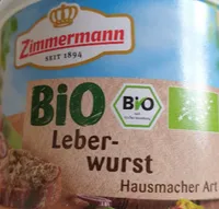 Bio Leberwurst Hausmacher Art