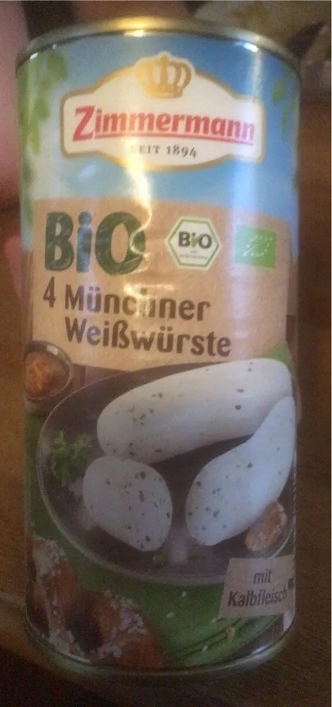 Bio Münchener Weißwürste