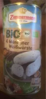 Bio Münchener Weißwürste