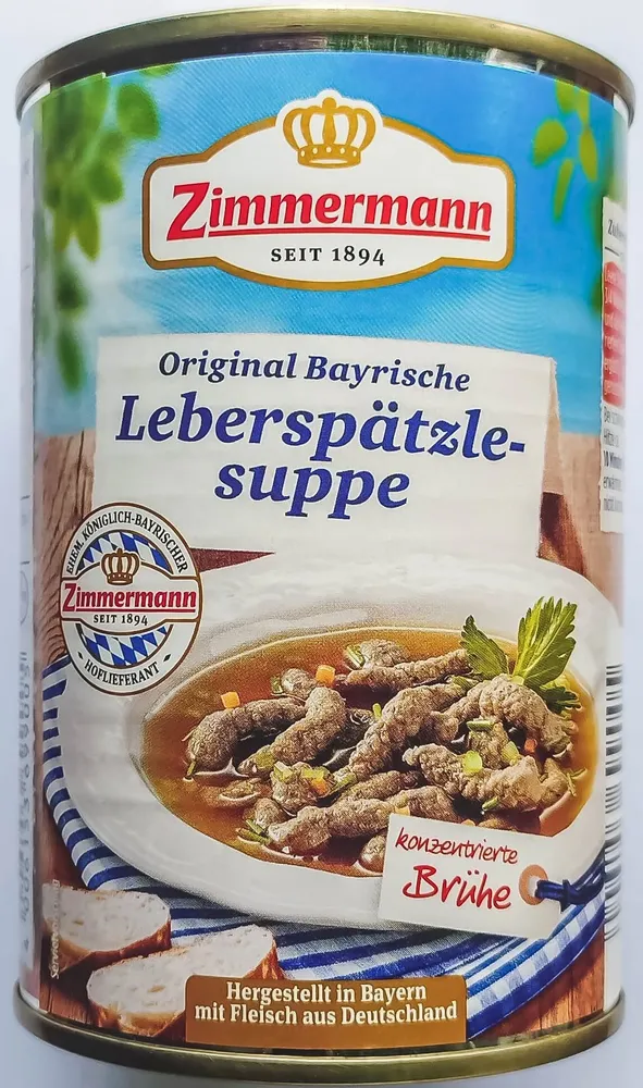 Leberspätzlesuppe