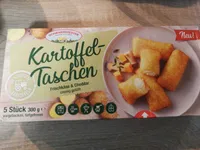 Kartoffeltaschen, Frischkäse & Cheddar