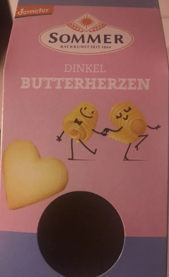 Dinkel Butterherzen