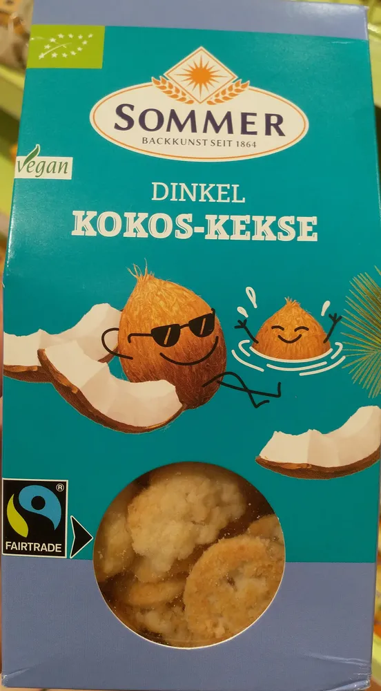 Dinkel Kokos-Kekse