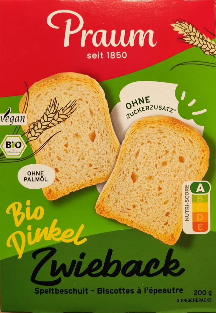 Bio Dinkel Zwieback