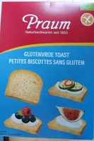 Biscottes sans gluten