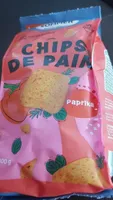 Chips de pain au paprika