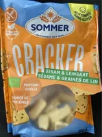 Cracker sésame et lin