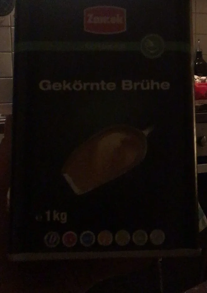 Gekörnte Brühe