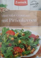 Mini salat crôutons
