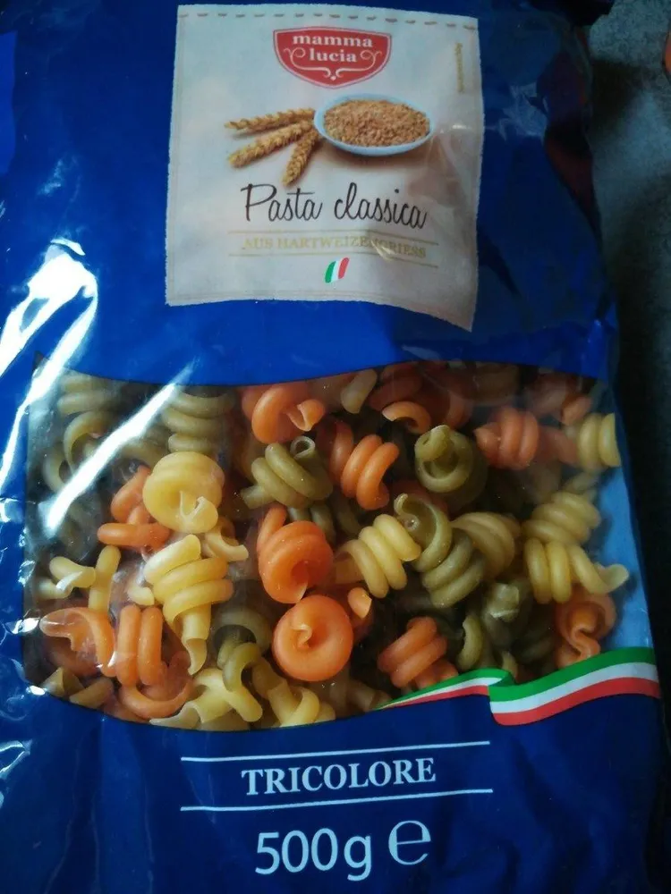 Pasta classica tricolore