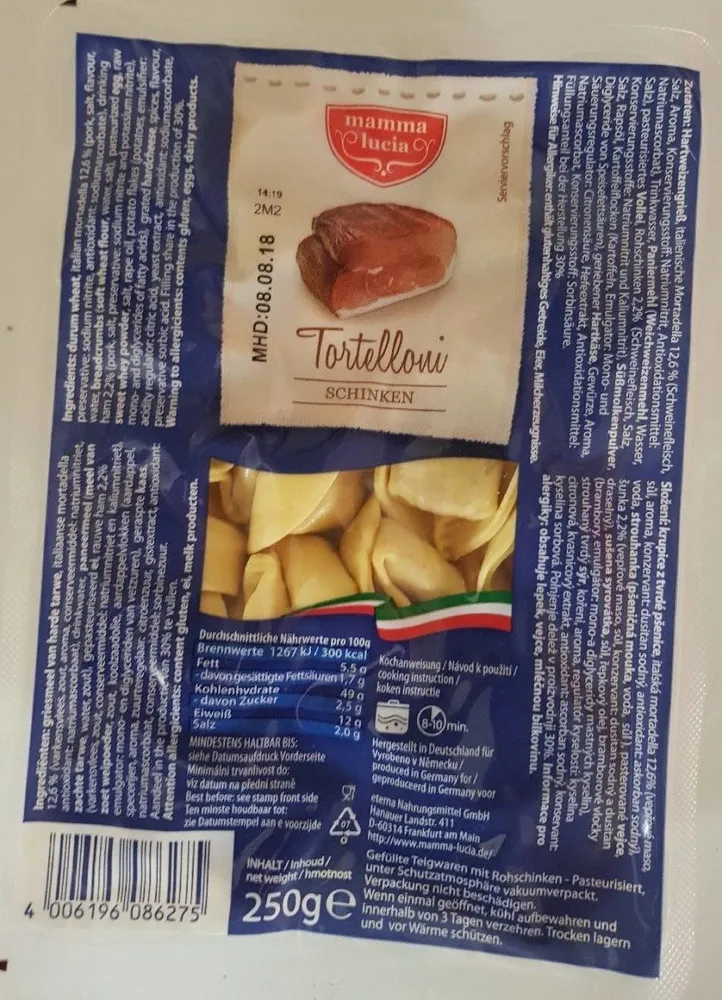 Tortelloni Schinken