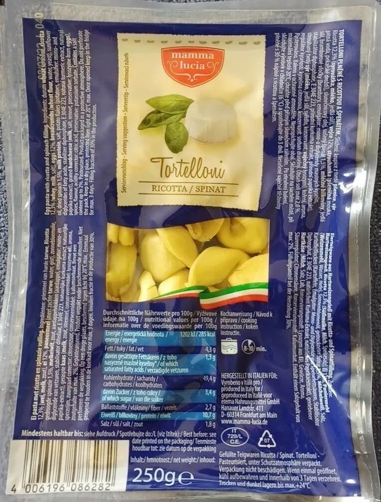 Tortellini Ricotta - Spinat