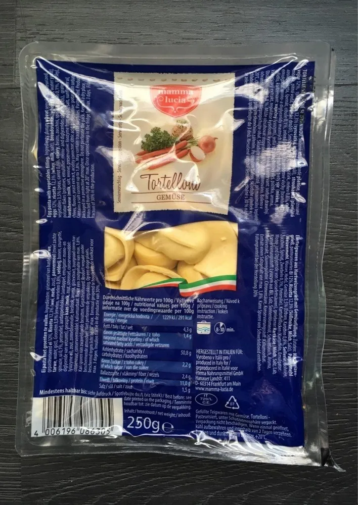 Mamma Lucia Tortelloni, Gemüse