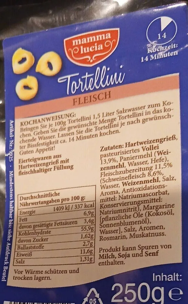 Tortellini Fleisch