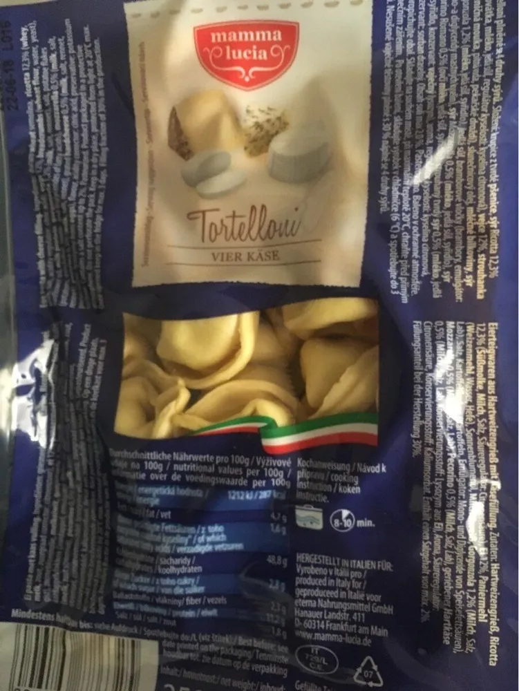 Tortelloni, Vier Käse