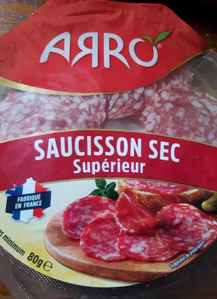 Saucisson sec qualité superieure