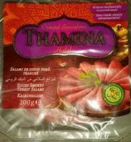 Salami de dinde Thamina Halal