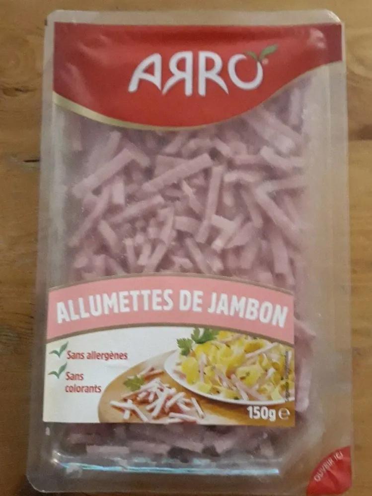 Allumettes de jambon