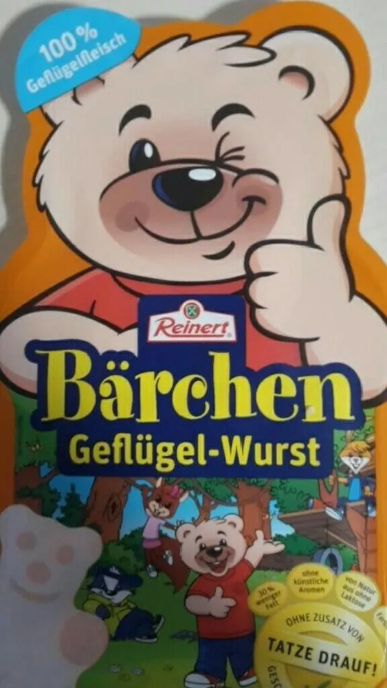 Bärchen Geflügel-Wurst