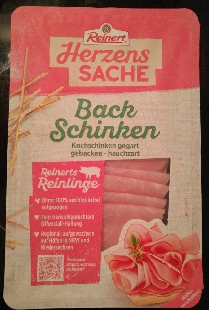 Bach Schinken, Kochschinken gegart, gebacken