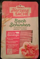 Bach Schinken, Kochschinken gegart, gebacken