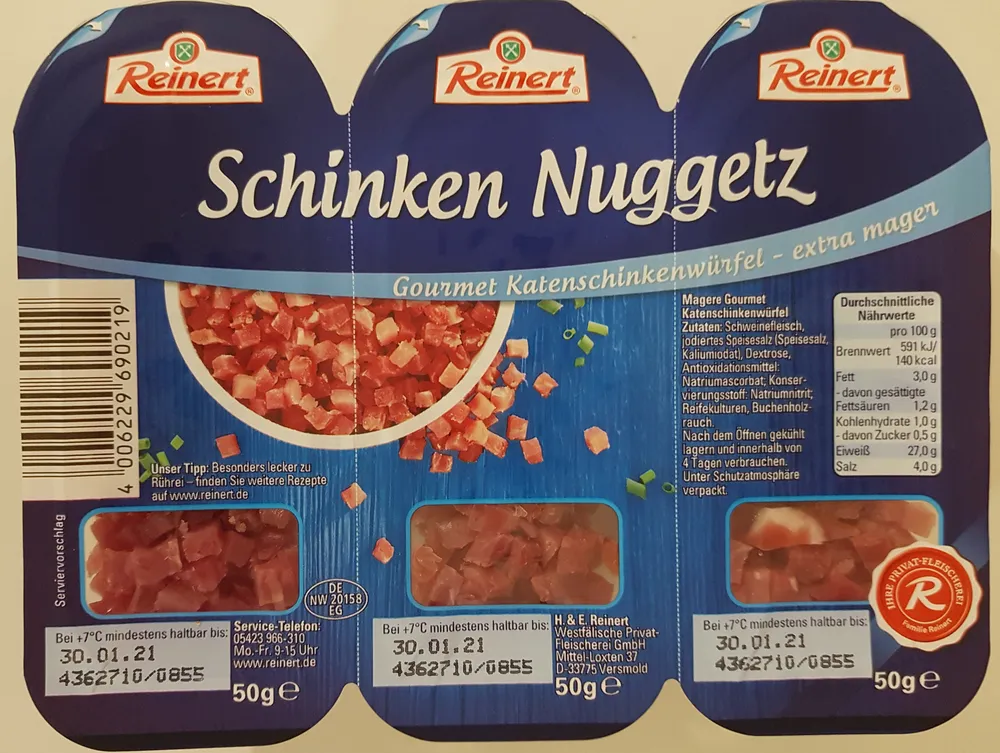 Schinken Nuggets