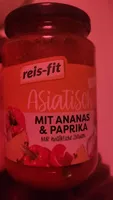 Tomatensoße Ananas Papri Asiatisch