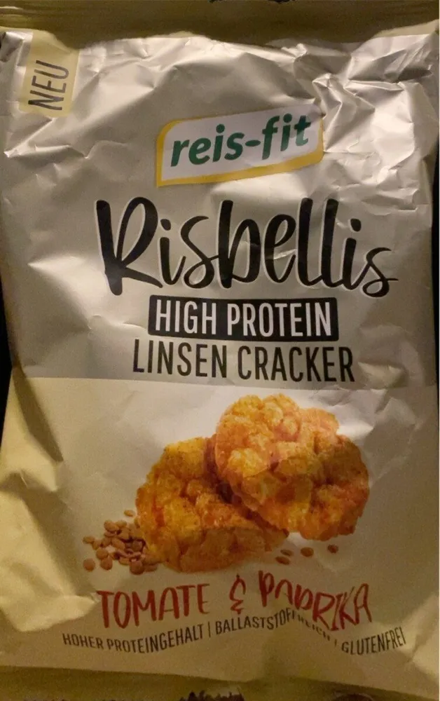 Risbellis High Protein Linsen Cracker